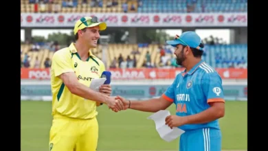 Australian men's cricket team vs india national cricket team match scorecard