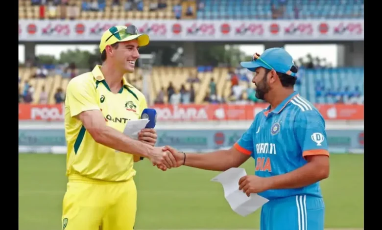 Australian men's cricket team vs india national cricket team match scorecard