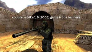 counter-strike 1.6 (2003) game icons banners