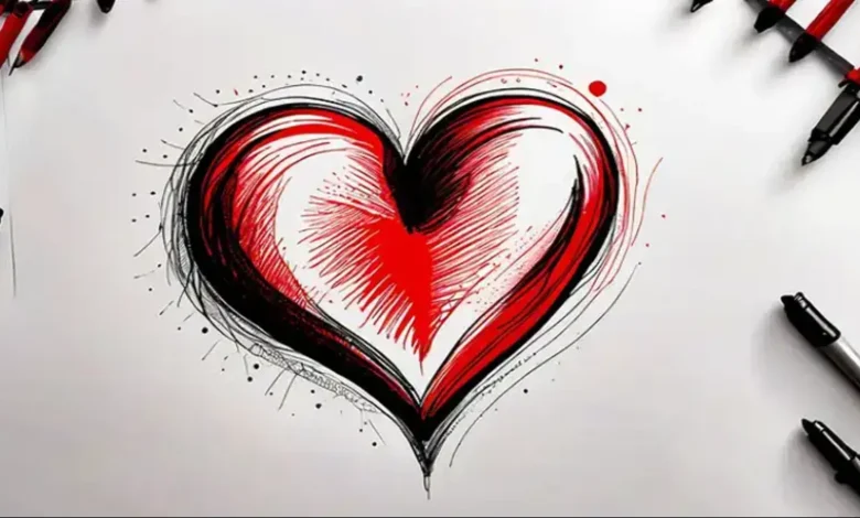 drawing:yw-tzomiaao= heart