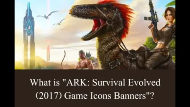 ark: survival evolved (2017) game icons banners